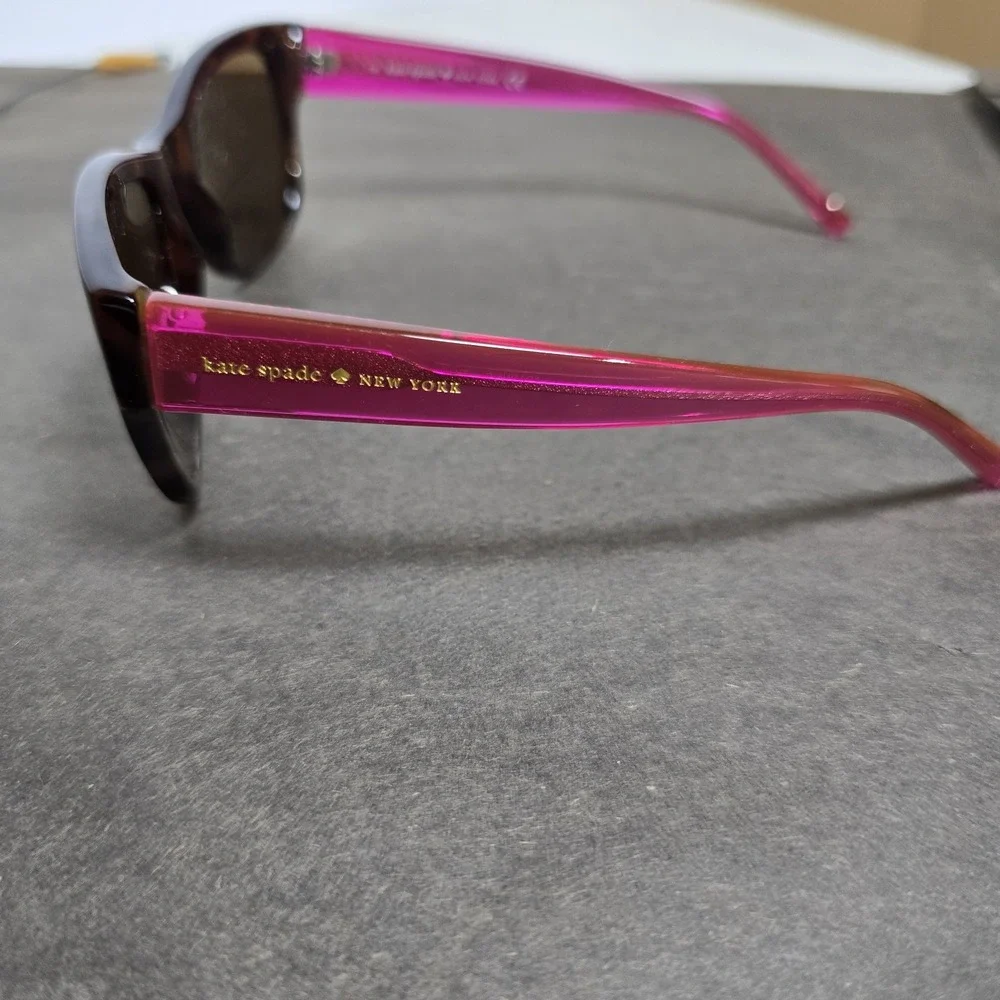 Kate Spade Eyeglass Frames Adanna/s TK15 51-18-135 Hot Pink Tortoise Shell. Read